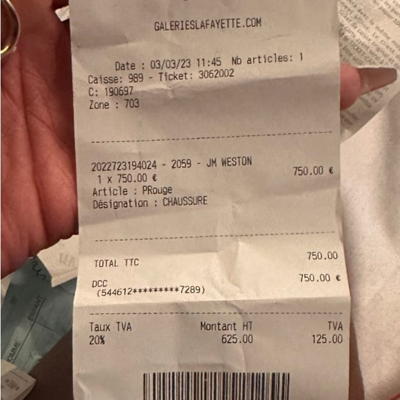 JM Weston Men’s Dress Shoes - Picture 8 of 8